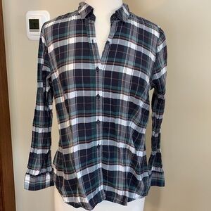 The Limited plaid shirt, Large